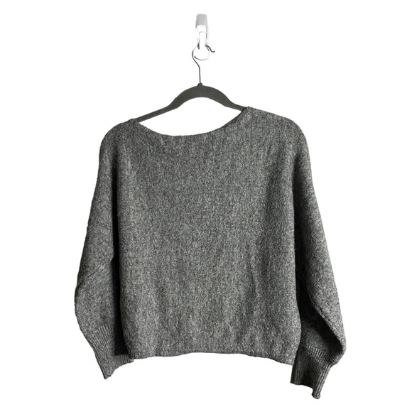 Guess Women's Gray Crop Knit Sweater - Picture 8 of 8